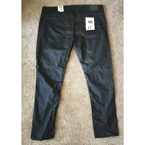 Trestle Supply Co. Pants Men's Size 42 Black Stretch - Picture 5 of 9